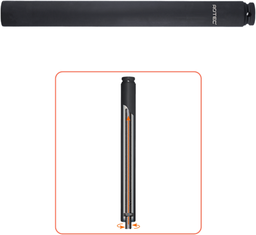 Rotec krachtdop | binnenvierkant 1 2 | extra lang | l=310 | sw 30 - 842.3030