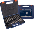 Rotec spiraalborenset '105', din338, type n, 170-dlg, ø1-10 abs - 900.0173k - 900.0173k