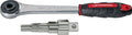 Rothenberger stapsleutelset | maat 3 1 inch | aandrijfvierkant 1 2 inch | met ratel | 1 stuk - 73297 - 73297