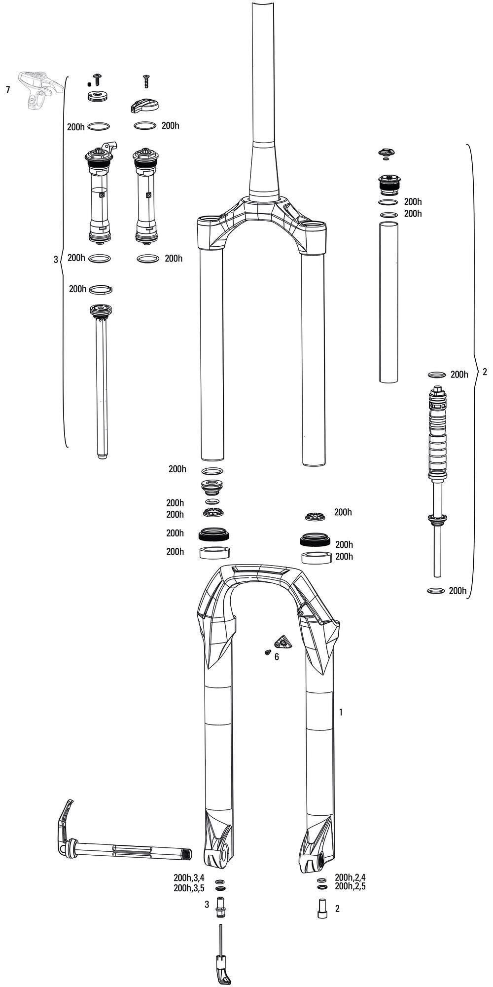 Rockshox federgabel judy gold rl susp.fork rs judy gold rl 100mm oneloc black