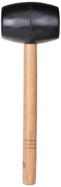 Rubi zwarte zachte rubber hamer | 500 gram - 88555