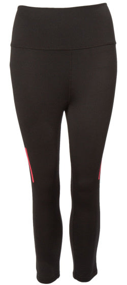 Rucanor Danila capri hardloopbroek dames zwart maat S