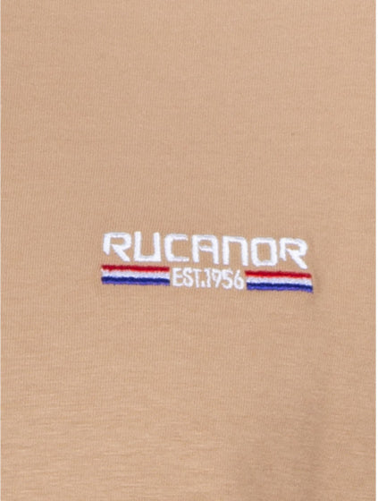 Rucanor Raffi basic shirt ronde hals heren beige maat 3XL
