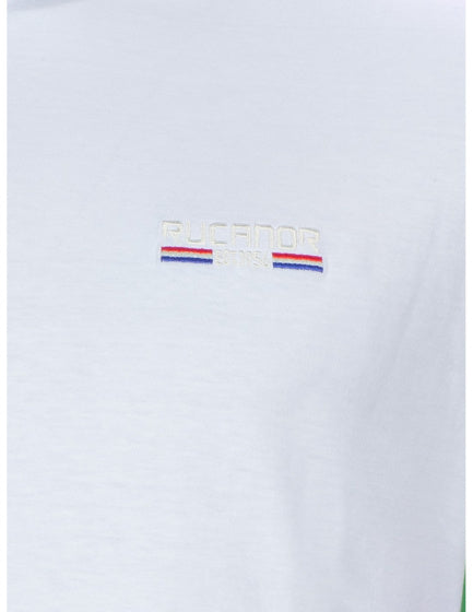 Rucanor Raffi basic shirt ronde hals heren wit maat S