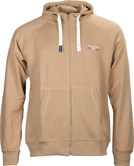 Rucanor Sky sweatvest hooded unbrushed heren beige maat XL