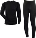 Rucanor Thermosuit Montana II heren polyester zwart 2-delig mt L
