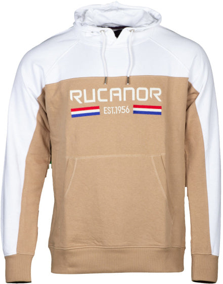 Rucanor Trevor sweater hoodie heren wit beige maat XL
