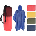 Regenponcho volwassenen in opbergtas