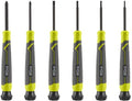 Ryobi rhsdspc6 | magnetische precisie schroevendraaierset 6 stuks - 5132006048