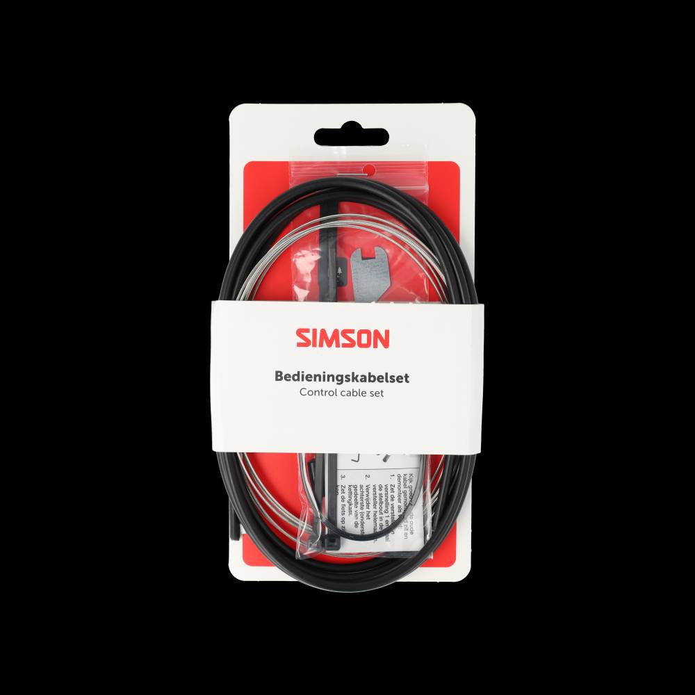 Simson Schaltzugsatz Shimano Nexus 4 7 8 schwarz Edelstahl