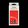 Simson Bremszugrohr V-Bremse inkl. Gummi