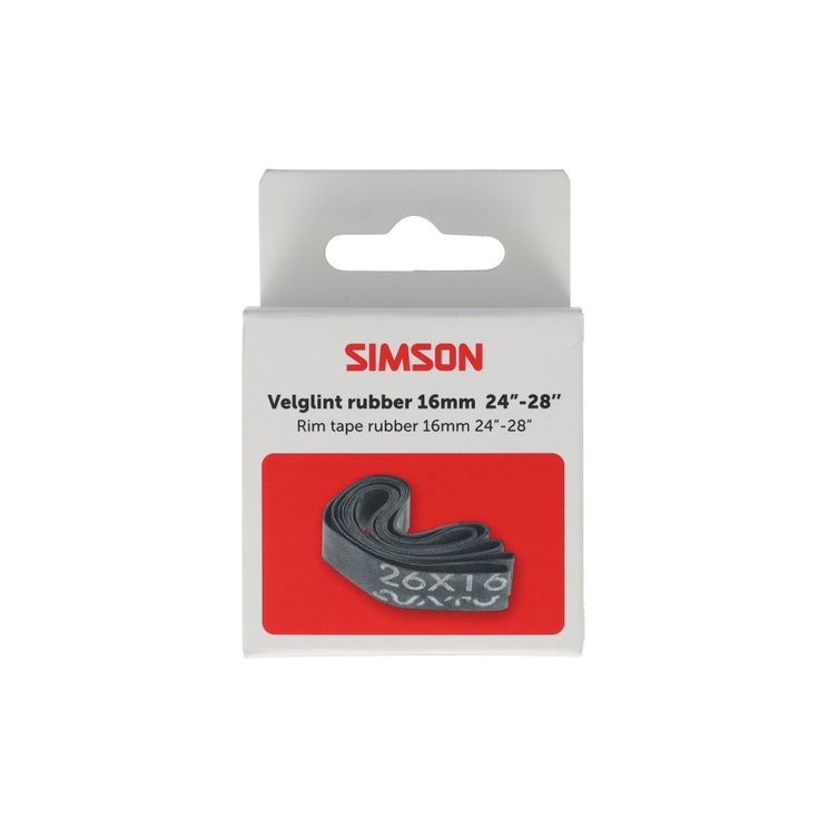 Simson velglintrubber 24 -28'' 16mm breed