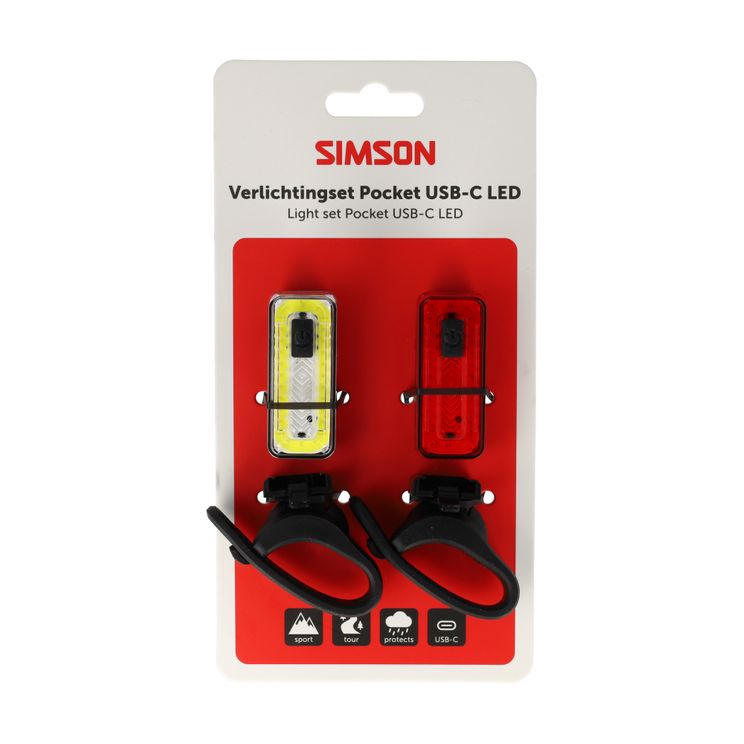 Simson Beleuchtungsset Aurora Pocket
