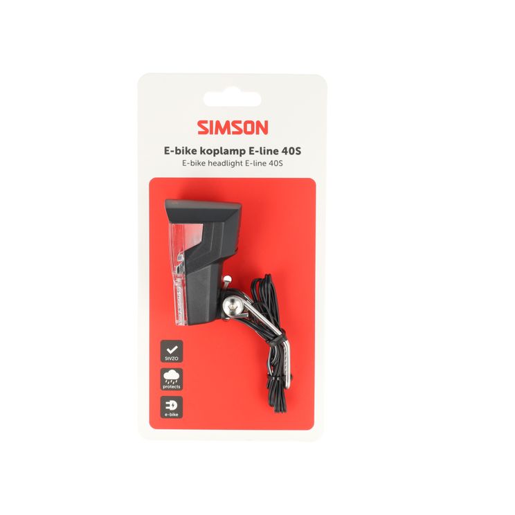 Simson koplamp aurora e-line 40s