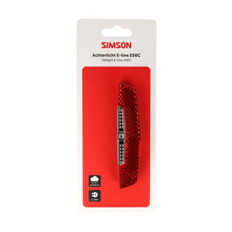 Simson aurora achterlicht e-line e50c