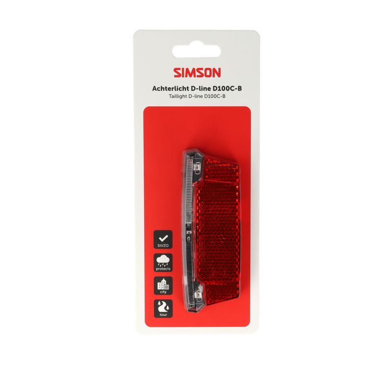 Simson Aurora Rücklicht D-Line D100C