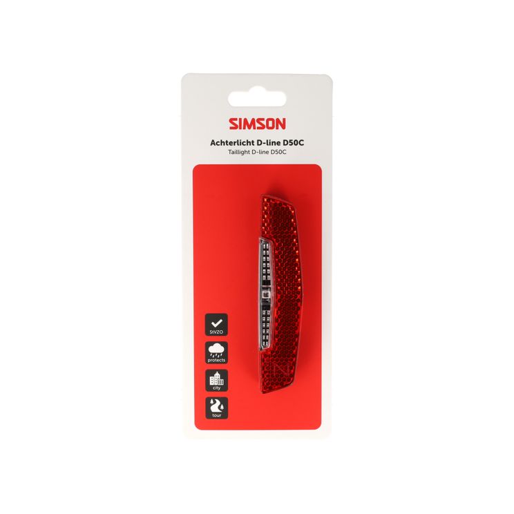Simson aurora achterlicht d-line d50c