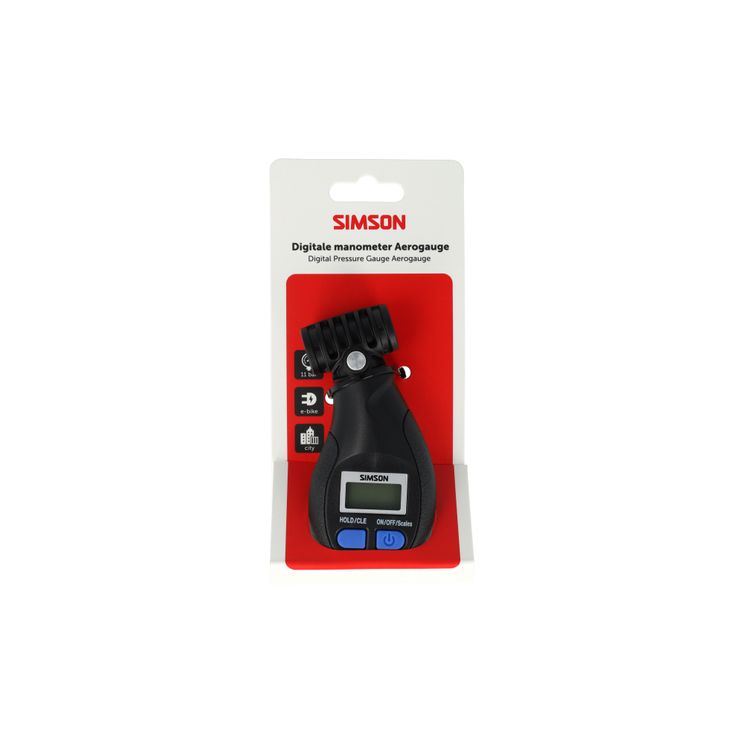 Simson digitale manometer aerogauge