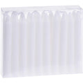 Home styling kerstboomkaarsjes 20-delig 10,5cm wit