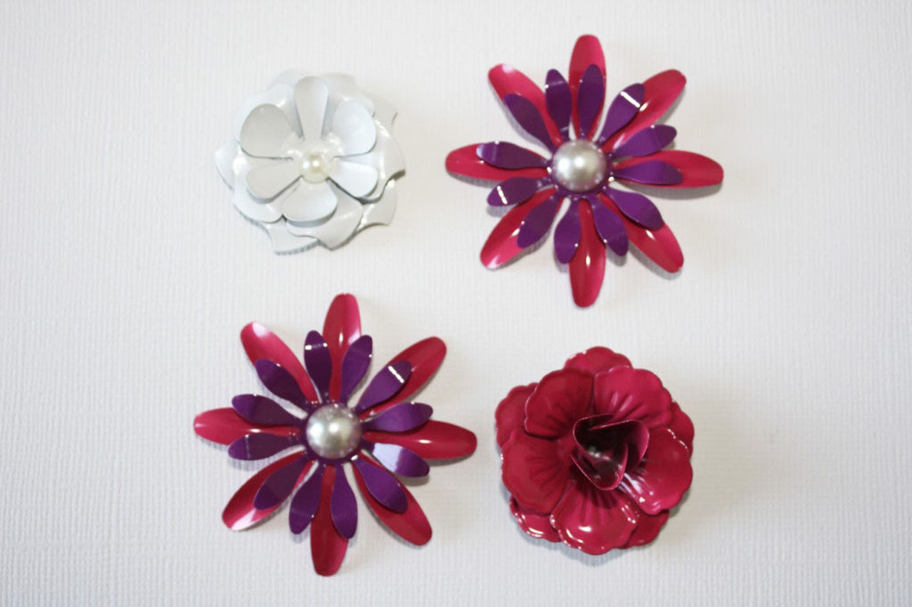 We r makers • crazy for you metal flowers