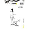 Carabelle studio • cling stamp a6 en balade à la plage