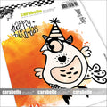 Carabelle studio • cling stamp a6 happy bird-day