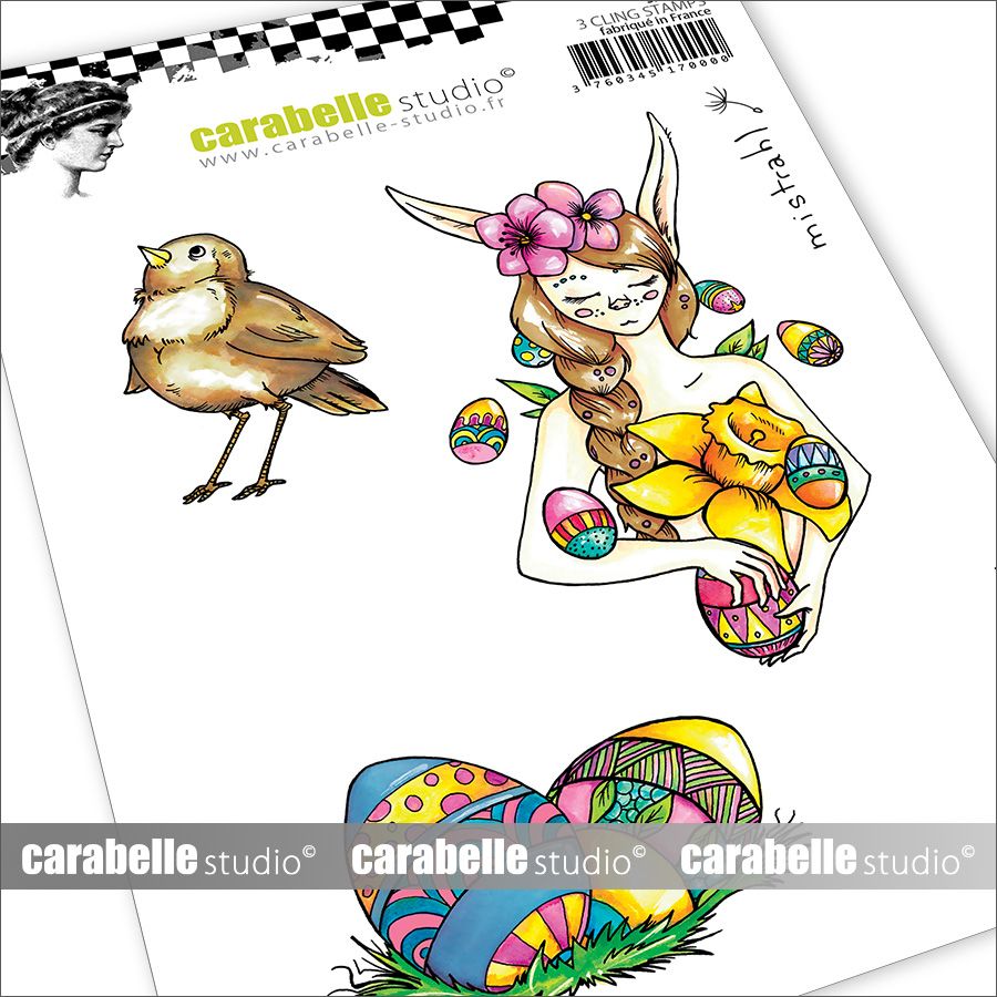 Carabelle studio • cling stamp a6 ostara by mistrahl