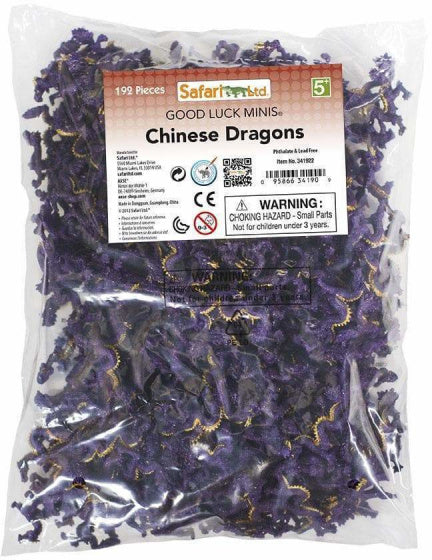 Safari Chinese Drache Spielset 2,5 cm 192 Teile