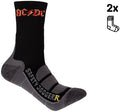Safety jogger acdc sokken | zwart rood | 1 paar | maat 41-43 - sw5200410