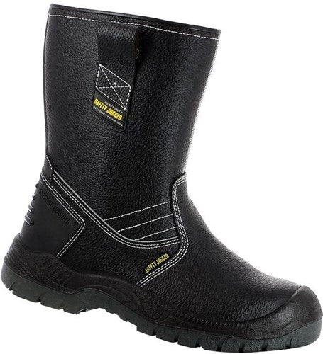 Safety jogger winterbox | bestboot veiligheidslaars + sokken + handschoenen + muts | zwart | maat 45 - si9700450
