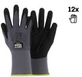 Safety jogger veiligheidshandschoenen met maximale beweeglijkheid | 12 stuks | zwart | maat 11 - allf06011