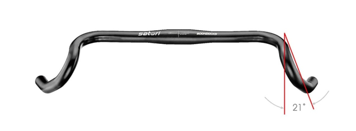 Satori Lenkrad Boondocks ø31,8 b=440 mm - Mattschwarz