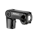 Satori stuurpen hatchback verstelbaar ø31.8 110mm - mat zwart
