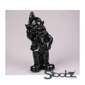 Stoobz design stoobz polystone beeld kabouter f*ck you zwart 20cm