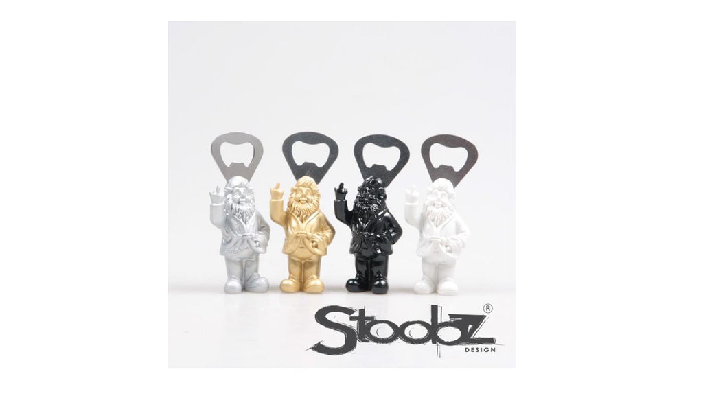 Stoobz design stoobz kabouter f*ck you flesopener 8cm