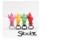Stoobz design stoobz kabouter f*ck you flesopener magneet 9cm