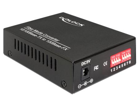 Sc glasvezel converter - singlemode