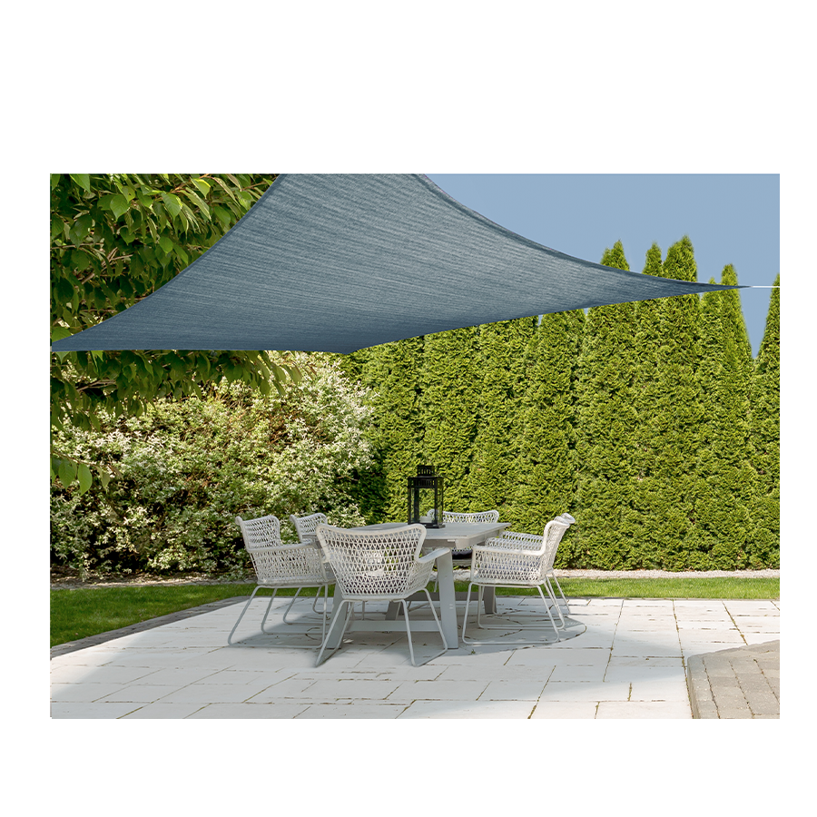 Programme Programme Schätze Stoff Quadrat 3x3 m blau