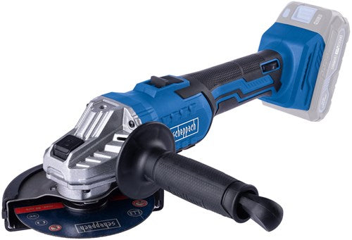 Scheppach accu haakse slijper 20v c-ag125-x - 5909234900
