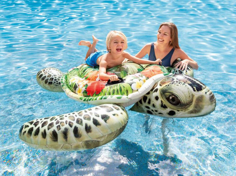 Intex 57555np realistische aufblasbare Meeresschildkröte 191x170 cm