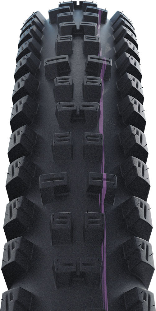 Schwalbe tacky chan evo super downhill 27.5x2.40 addix ultra soft e-50 folding tire