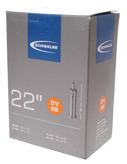 Schwalbe-Schlauch 22x1,75 2,10 ETRTO 40 52-457, Dunlop Blitz Holland DV8 40 mm