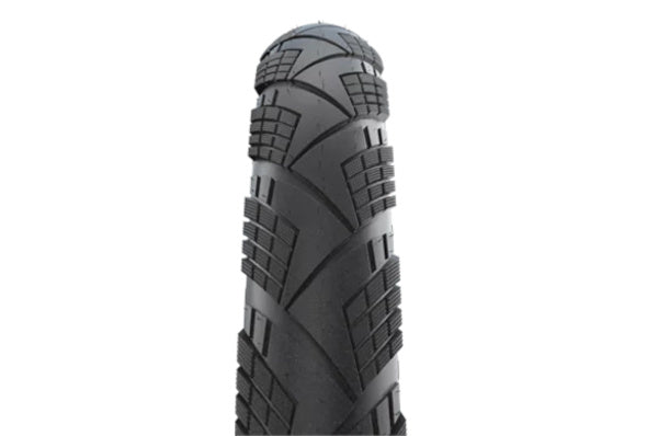 Vouwband Schwalbe Marathon Efficiency Super Race V-Guard 27.5 x 2.15 55-584 - zwart met reflectie