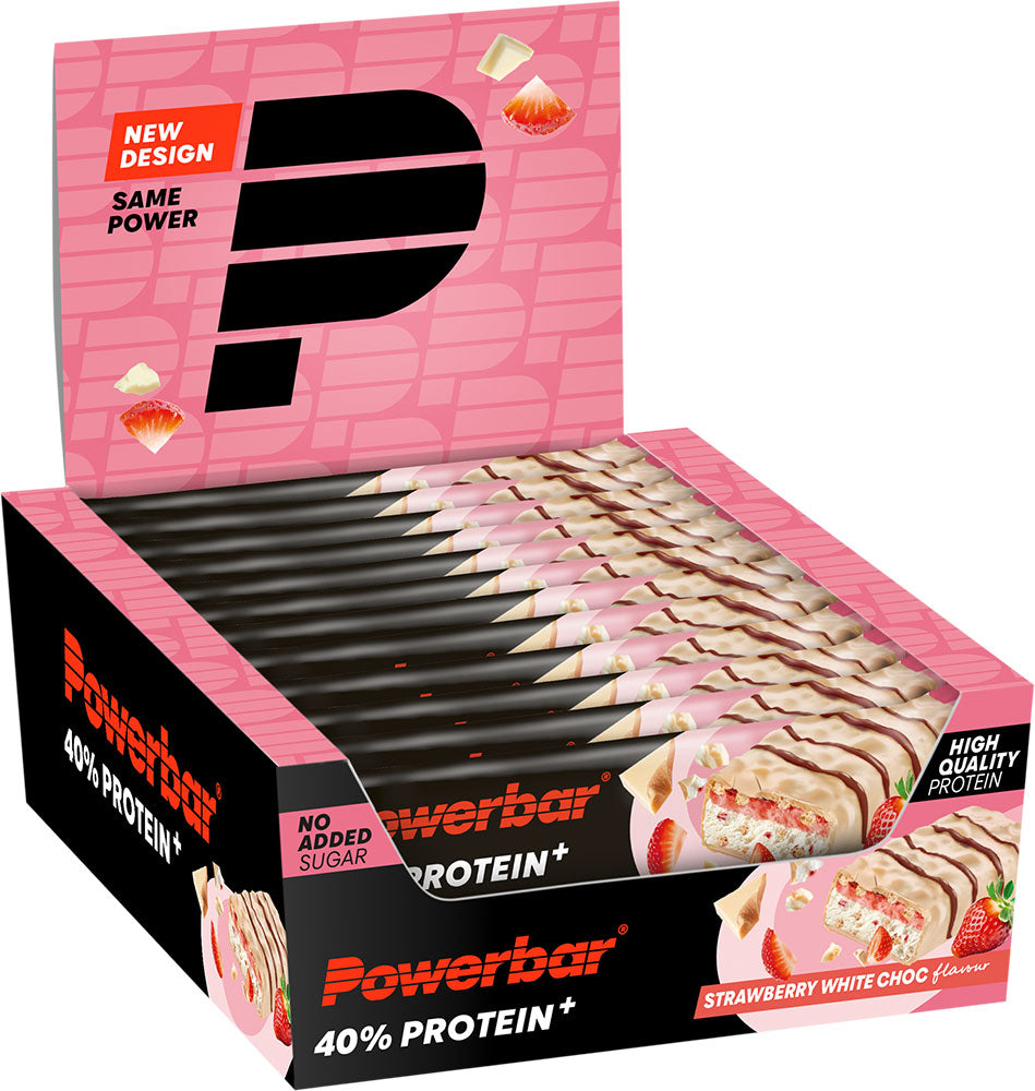 Powerbar 40% protein+crisp bar 12x40g