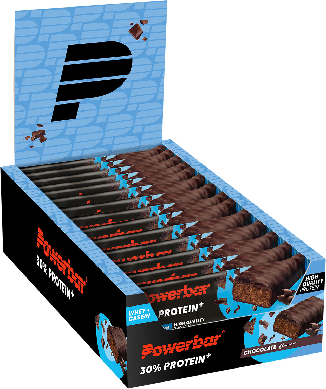 Powerbar 30% protein plus bar 15 box