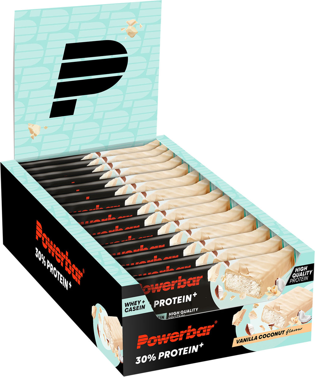 Powerbar 30% protein plus bar 15 box