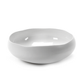 Serax onregelmatige schaal m wit ø26x8,5cm