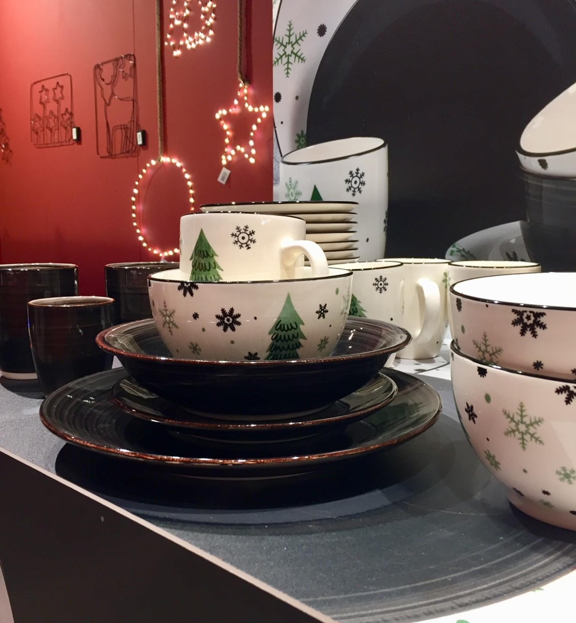 Svenska living bord kerstboom deco ø26,5cm