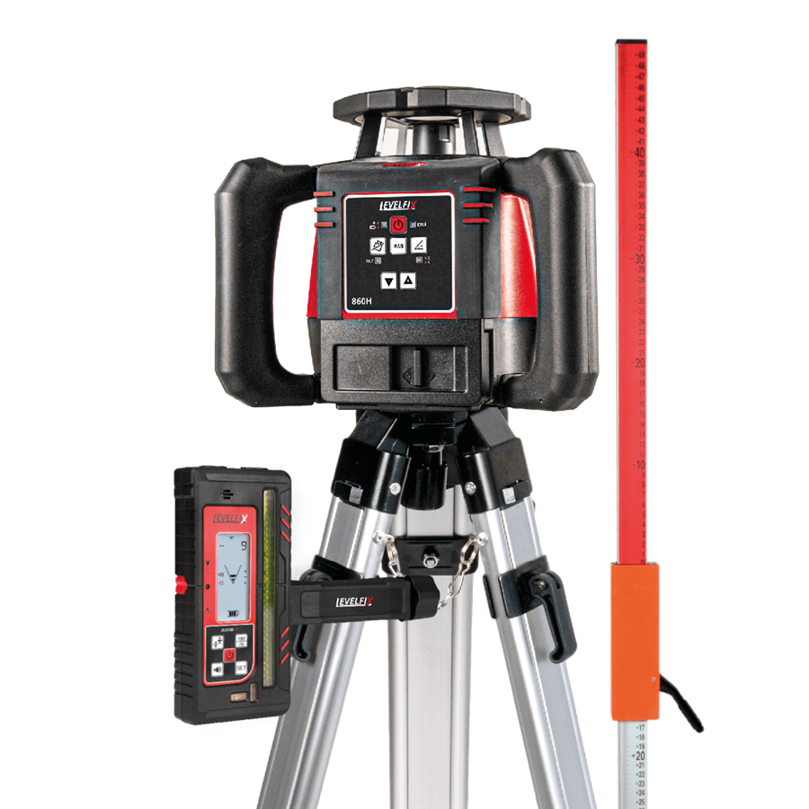 Levelfix bouwlaser 860h rood set