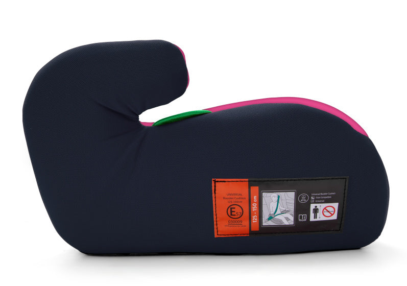 Sieben Polska Minnie Booster sitzt höher 15-36 kg schwarzrosa